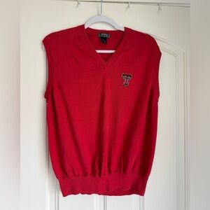 Men’s Texas Tech Size M Sweater Vest